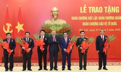 Chủ tịch nước Lương Cường và Thủ tướng Phạm Minh Chính được tặng Huân chương