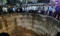 Hiện trường vụ xe ô tô lao xuống giếng sâu, 9 người trong một gia đình tử vong