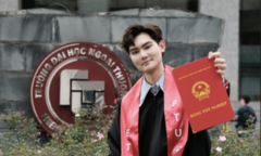 Nam sinh tốt nghiệp sớm Trường Đại học Ngoại thương với tấm bằng xuất sắc