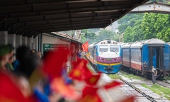 Đường sắt tăng tàu du lịch dịp lễ 30/4
