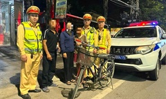 Đạp xe xuyên đêm từ Hà Tĩnh vào Quảng Trị, bé trai 15 tuổi lạc nhà hơn 150 km