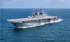 Iran tuyên bố phóng tên lửa dồn dập, buộc chiến hạm USS Tripoli của Mỹ phải rút lui