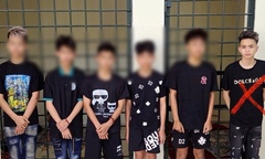 Hải Phòng: Tóm gọn nhóm đối tượng  "nhí " mang hung khí gây rối trật tự