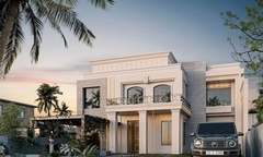 Mẫu thiết kế nhà mặt tiền 12m sâu 6m đẹp