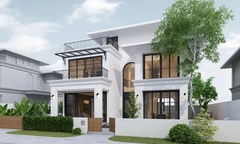 Các mẫu nhà 2 tầng 4 phòng ngủ dưới 1 tỷ