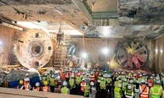 Hoàn thành khoan ngầm tuyến metro Nhổn- Ga Hà Nội