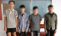 Triệt phá nhóm 4 đối tượng dùng hung khí đi cướp liên tỉnh