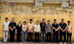 Danh tính 11 bị can bị khởi tố do liên quan trang cá cược trực tuyến “QQ88”