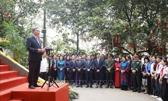 Tổng Bí thư, Chủ tịch nước Tô Lâm gặp gỡ, nói chuyện với bà con tại ĐỀN HÙNG