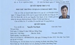 Truy nã người đàn ông chiếm giữ gần 500 triệu đồng chuyển nhầm