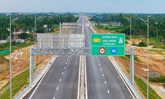 Thông xe tuyến cao tốc từ Quảng Ngãi đến hầm Cù Mông vào ngày 29/4