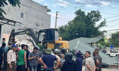 Sập nhà khi sửa chữa, chủ nhà tử vong tại chỗ, 2 người bị thương 