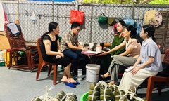 Xử phạt cơ sở dùng hàn the làm giò lợn ở Thanh Hóa
