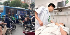 Thông tin mới vụ hàng chục người nâng xe buýt cứu người phụ nữ ở Hà Nội: Nạn nhân hiện ra sao?