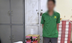 Cao Bằng: Bắt quả tang đối tượng vận chuyển hơn 18kg pháo nổ thuê