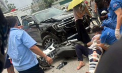 Tin tức tai nạn giao thông ngày 8/5: Thiếu niên gãy chân sau cú  "đóng đinh thần sầu " vào ô tô con, kết quả nồng độ cồn thế nào?
