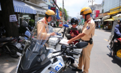CSGT TP.HCM sẽ kiểm tra học sinh đi xe điện tại khu vực trường học và nội đô