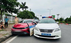 Tài xế vi phạm nồng độ cồn, chạy quá tốc độ, chống người thi hành công vụ 