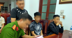 Xử lý nhóm thanh thiếu niên mang kiếm, súng bi “diễu phố” để quay clip câu view