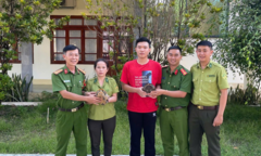 Tin tức thời sự 24h: Nam thanh niên phát hiện 2 cá thể rùa quý hiếm gần suối 