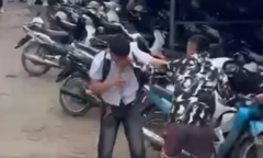 Vụ nam sinh lớp 12 bị nhóm người lạ rượt đánh trong trường học ở Thanh Hóa: Hiệu trưởng nói gì?