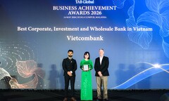 Vietcombank khẳng định vị thế dẫn đầu với 7 giải thưởng quan trọng tại The Asian Banker Summit 2026