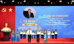 Tổng Giám đốc Vietcombank được khen thưởng với thành tích xuất sắc trong học tập và làm theo tư tưởng, đạo đức, phong cách Hồ Chí Minh
