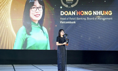 Giám đốc Khối Bán lẻ Vietcombank nhận vinh danh tại WFIS 2026 với những dấu ấn chuyển đổi số bán lẻ