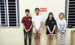 Bắt quả tang nhiều đối tượng  "làm điều mờ ám " trong phòng trọ ở Hưng Yên