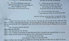 Đề thi kèm gợi ý đáp án môn Ngữ văn lớp 10 Ninh Bình năm 2026 cập nhật nhanh nhất