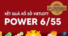Vietlott ngày 26/5- Kết quả XS Vietlott hôm nay - XS Power 6/55 ngày 26/5