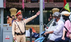 Hà Nội: CSGT tăng cường bảo đảm an toàn giao thông phục vụ kỳ thi lớp 10 và tốt nghiệp THPT 2026