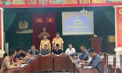 CSGT Hà Nội tăng cường tuyên truyền, ký cam kết với các đơn vị vận tải hàng hóa