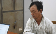Tên cướp bịt khẩu trang, nửa đêm mang dao xông vào khách sạn gây án bị bắt