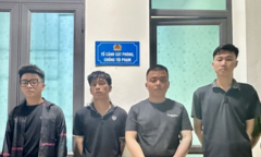 Bắt quả tang 4 thanh niên  "làm điều mờ ám " trong nhà nghỉ ở Ninh Bình