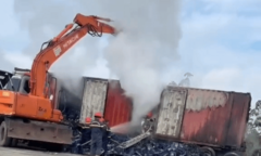Tin tức giao thông 24h: Sức khỏe hiện tại của bé gái 5 tuổi bị hất văng do nổ lốp xe máy