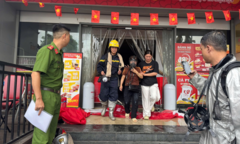 Cháy siêu thị mini ở Hà Nội, 4 người được cứu thoát trong khoảng 30 phút