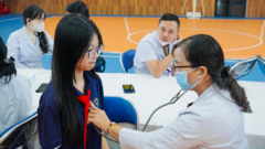 Từ năm 2026, 100% học sinh, sinh viên sẽ được khám sức khỏe ít nhất mỗi năm một lần
