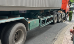 Nam thanh niên chạy xe đạp bị container cán tử vong: Tài xế nói gì khi đi vào đường cấm?