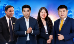 Con gái và con trai bầu Thụy gia nhập Sacombank