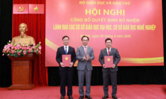  Bộ trưởng GD&ĐT Hoàng Minh Sơn trao quyết định bổ nhiệm 153 lãnh đạo cơ sở giáo dục đại học, giáo dục nghề nghiệp: Danh sách chi tiết 