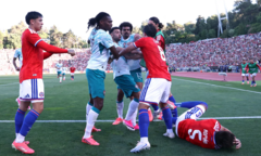  "Đàn em " Ronaldo tát đối thủ trong trận giao hữu trước World Cup