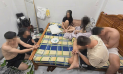 Bắt quả tang 6 đối tượng nam, nữ làm  "điều mờ ám " trong căn nhà ở Đồng Nai
