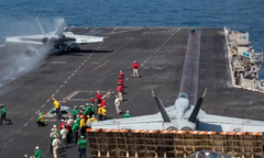 Mỹ tuyên bố bắn hạ loạt UAV Iran gần eo biển Hormuz