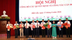 Đắk Lắk điều động và bổ nhiệm hàng loạt cán bộ, lãnh đạo chủ chốt, gồm những ai?