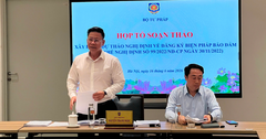 Họp Tổ soạn thảo lần thứ nhất Dự thảo Nghị định về đăng ký biện pháp bảo đảm: Đẩy mạnh số hóa, cắt giảm thủ tục hành chính
