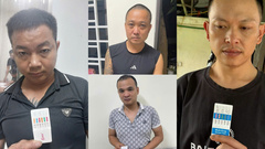 Mua bán, tổ chức sử dụng trái phép chất ma tuý liên tỉnh, 4 đối tượng “sa lưới”