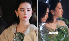 Được ví như “bông hồng băng”, Lưu Diệc Phi chiếm trọn mọi ánh nhìn tại W Movie Night