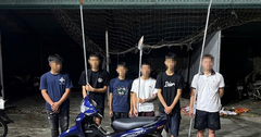 Làm rõ nhóm thiếu niên mang dao quắm, phóng xe tốc độ cao gây náo loạn đường phố