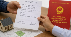 Thẩm quyền công nhận đất ở và cấp sổ cho đất mua bằng giấy viết tay